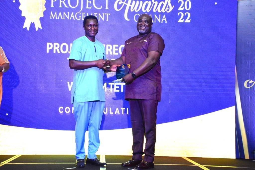 William Tetteh, Chief Capital Projects Officer adjudged Project Director of the Year